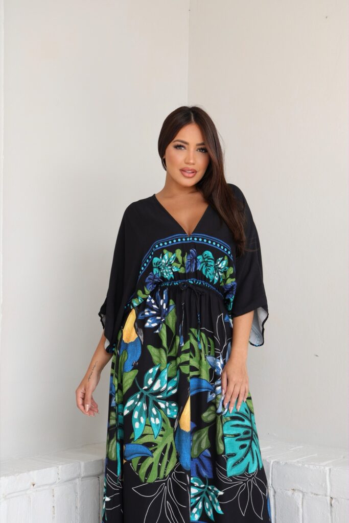 Kaftan Mata ao Luar