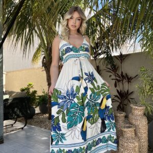 Vestido Longo Brisa da Selva